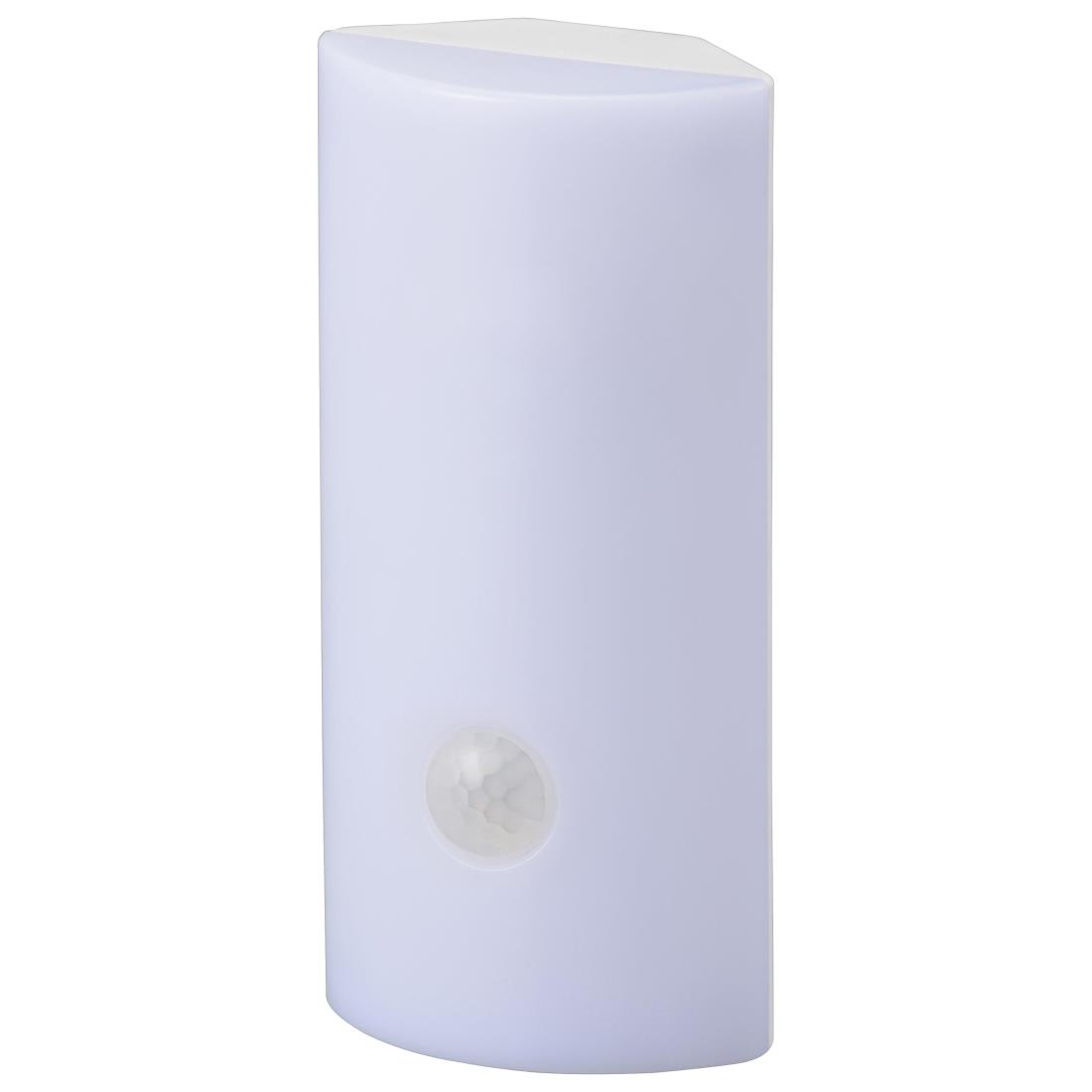 オーム電機 センサーライト 人感センサー 電池式 明暗センサー LED 60ルーメン 玄関/廊下/階段 置き型 ..