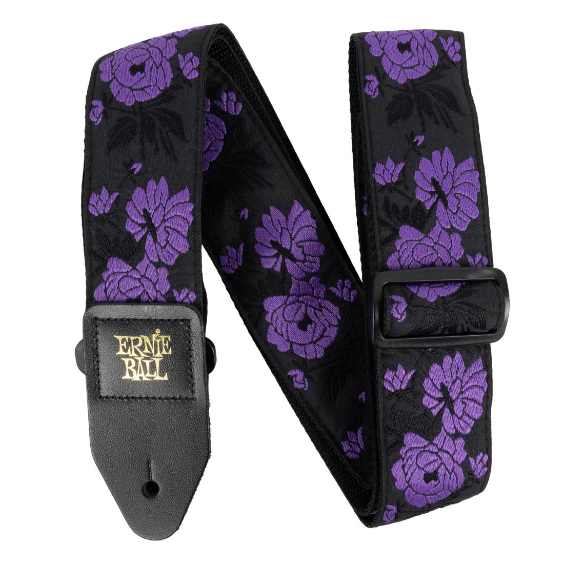 [ERNIE BALL] 【正規品】 5359 ギターストラップ JACQUARD STRAP LAVENDER ROSE ジャカード・ストラップ ラベンダー・ローズ