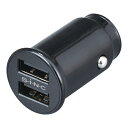 セイワ(SEIWA) 車内用品 シガーソケットタイプ充電器 DCパワープラグmini A×2 F328 Type-A 2ポート 5V/合計MAX2.4A 12V...