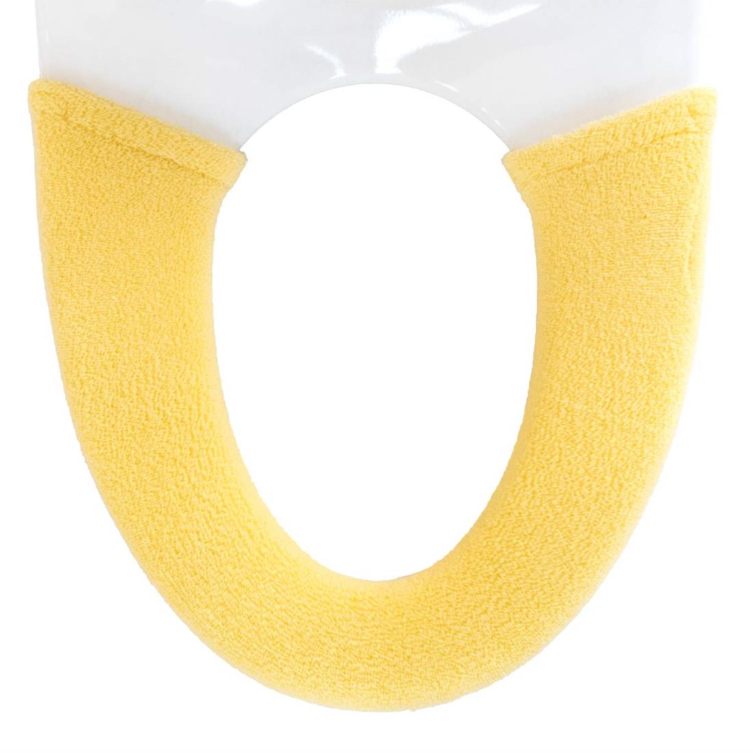 オカ(OKA) プロヴァンス シエル 便座カバー 洗浄・暖房型タイプ イエロー (北欧 ウォシュレット)