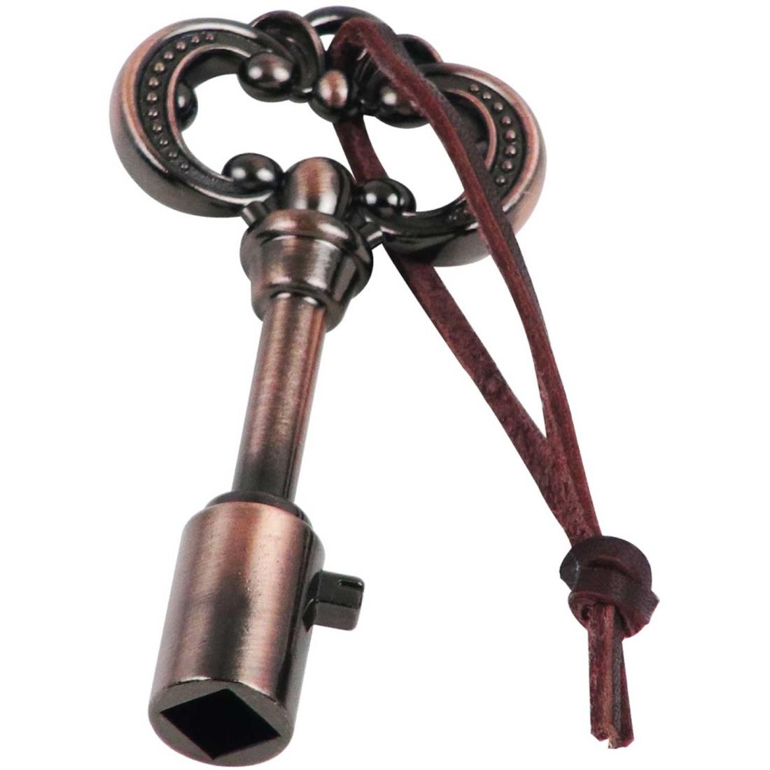 カクダイ(KAKUDAI) 水栓本体部品 アンティーク調共用栓カギ ブロンズ 742-004