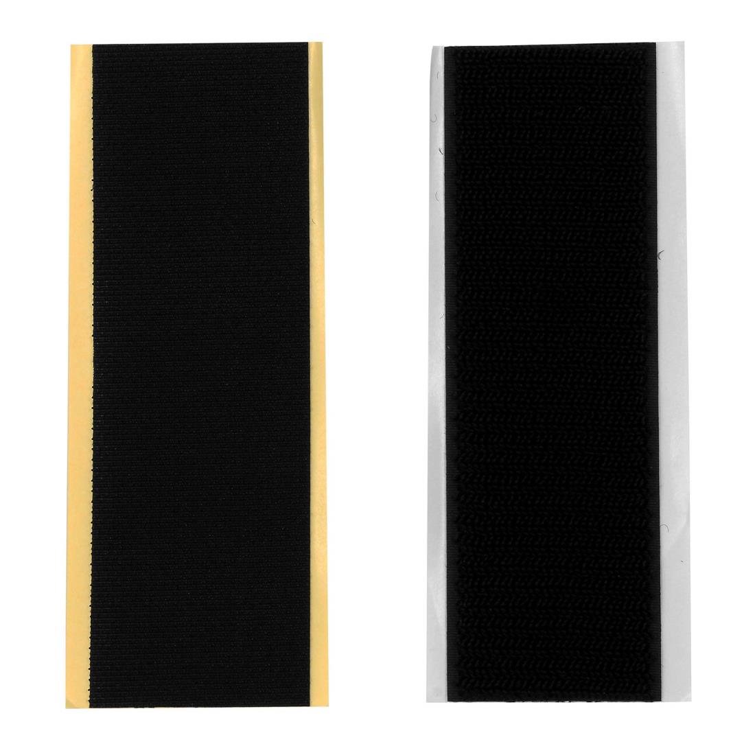 和気産業 バリバリテープ 激強力ファスナー 黒 50×150mm 置物 観葉植物 固定 BR031