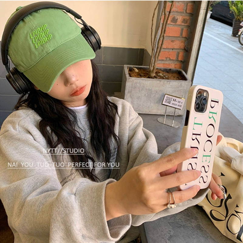 【50円クーポン配布中 送料無料】 帽子 レディース ファッショナブルなシンプルさins 純綿 日よけ帽子 ベースボールキャップ 男女兼用 日よけキャップ