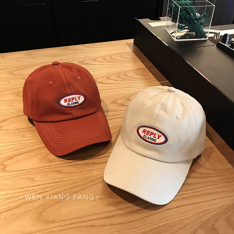 【50円クーポン配布中 送料無料】 帽子 レディース 春夏 アウトドア日よけ帽子 男女兼用 アジャスタブル 日よけキャップ ベースボールキャップ 4色 シンプルins カップル ベースボールキャップ REPLY日よけ帽子