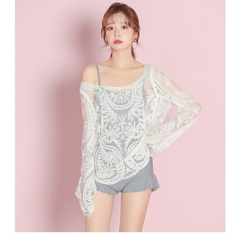 水着ビキニ検索結果｜【50円クーポン配布中 送料無料】 レディース 水着 ワンピース+日焼け防止服 2点セ...