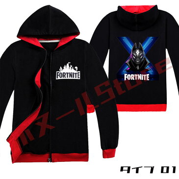 【送料無料】新品 子供用 男女兼用 FORTNITE フォートナイト パーカー 長袖 ゲーム キャラクター 秋冬 キッズ ジュニア コスプレ衣装 仮装日常服 スウェットフード付き