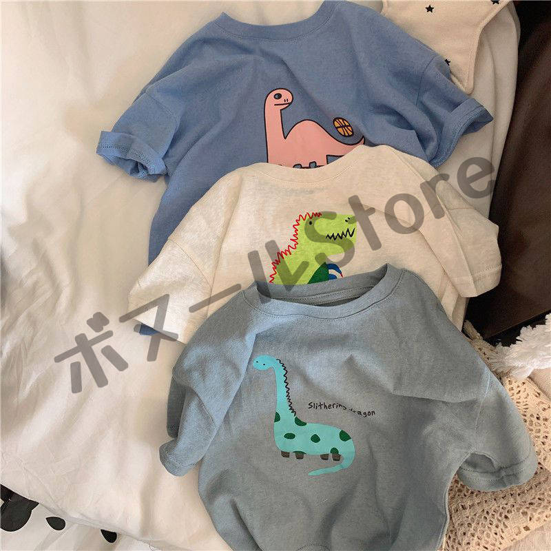 【50円クーポン配布中 送料無料】 恐竜半袖 Tシャツ 怪獣半袖 100cm 110cm 120cm 130cm 140cm 150cm ザウルスシリーズ ダイナソー 男の子 子ども服 グッズ プレゼント コミックT 恐竜Tシャツのサムネイル