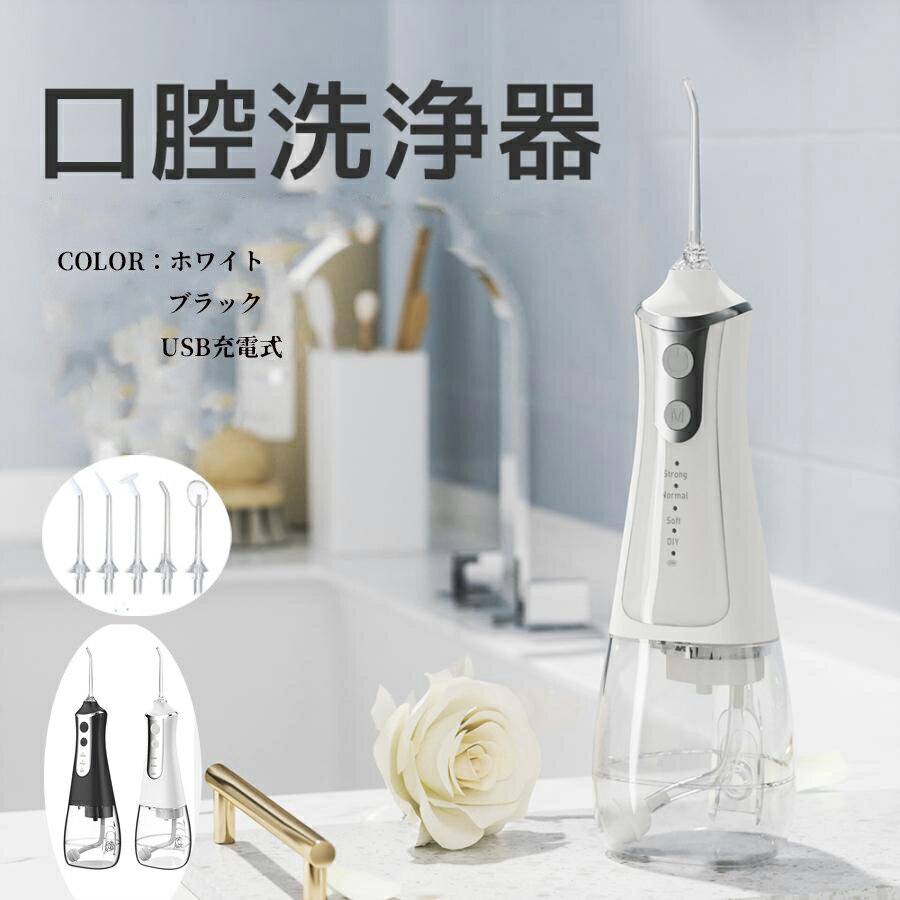 【200円OFF】 口腔洗浄器 口内洗浄機 マウスウォッシャー セレクト 家庭 USB充電式 歯間ジェット洗浄 旅行 敏感な方にも適用 電動歯ブラシ 歯周病対策