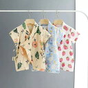 【50円クーポン配布中!】ベビー 甚平 男の子 女の子 80 90 73 浴衣 子供 キッズ 赤ちゃん 子供 子ども じんべい ロンパース 綿 コットン ガーゼ 夏 花火 花火大会 お祭り 夕涼み