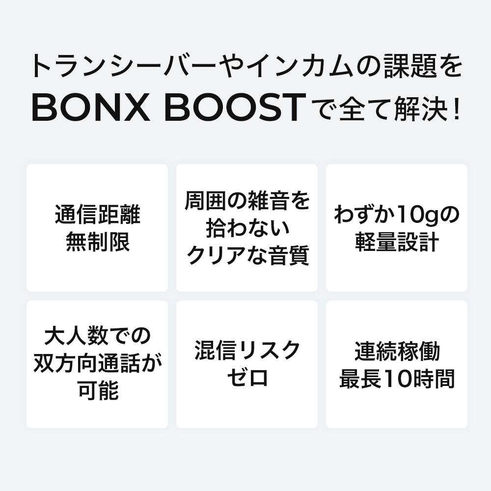 ��BONX(�ܥ󥯥�) �������� ���ѥå������ۥ��󥫥� ��̳�� �磻��쥹 Bluetooth �ȥ�󥷡��С� Ʊ������ ���ż� ���� �ȥ�󥷡��С� BONX BOOST LightPack