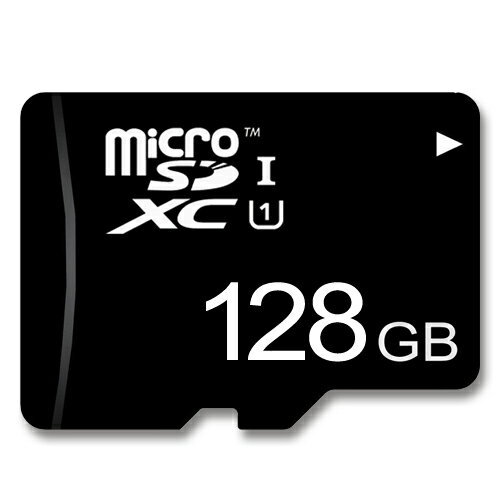 マイクロSDカード 128GB アダプター付き ノーブランド microSDXC class10 UHS-I