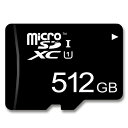 マイクロSDカード 512GB アダプター付き ノーブランド microSDXC class10 UHS-I