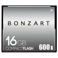 【レビューを書いてメール便送料無料代引きの場合は送料半額】BONZART/ボンザート16GX600【BONZ16GCF600】4571383310971ボンザートメモリコンパクトフラッシュ一眼レフ高速ハイスピード