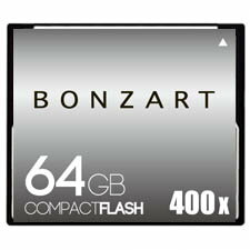 BONZART/ボンザート 64G X400 【BONZ64GCF400】 4571383311015 ボンザートメモリ コンパクトフラッシュ 一眼レフ 高速 ハイスピード