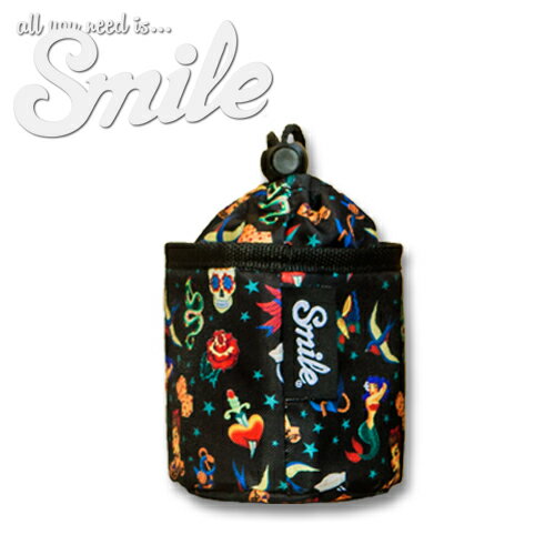 Smile Gnam Gnam Lens Bag Sレンズポーチ Sサイズ（H90×φ80mm）