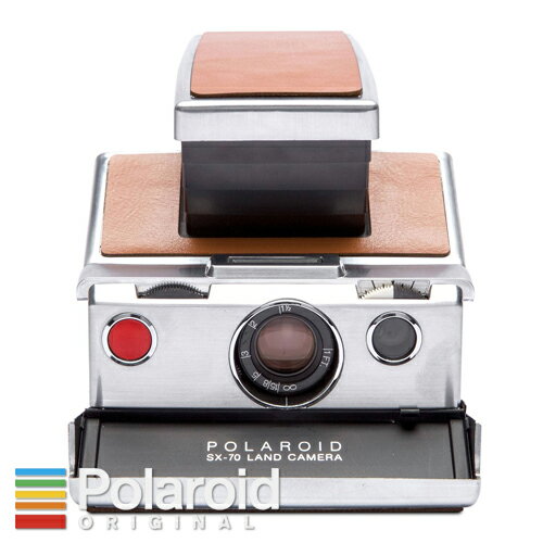 Polaroid ポラロイド SX-70 Original シルバー×ブラウン　一眼レフ インスタントカメラ