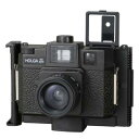 ガラスレンズモデル。 インスタントフィルムホルダーとHOLGA120カメラのセットです。 8.5x10.8cmフォーマットに対応。折りたたみ式スポーツファインダー標準装備 FP-100C(カラーインスタントフィルム)1本、120カラーフィルム1本、アルカリ単三乾電池2本、クローズアップレンズセットCLS-1付き付　