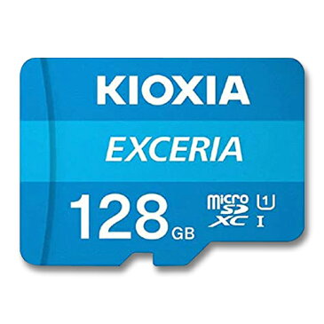 KIOXIA(東芝 後継)マイクロSDカード 128GB microSDXC クラス10 UHS-I 100MB/s LMEX1L128GG2