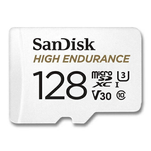 SanDisk 高耐久性 マイクロSDカード 128GB High Endurance microSDXC 100MB/s C10 U3 V30 SDSQQNR-128G-GN6IA