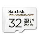 SanDisk ϋv }CNSDJ[h 32GB High Endurance microSDHC 100MB/s C10 U3 V30 SDSQQNR-032G-GN6IA