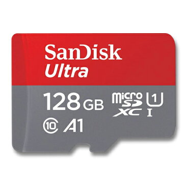 SanDisk マイクロSDカード 128GBmicroSDXC クラス10 UHS-I120MB/s A1対応SDSQUA4-128G-GN6MN