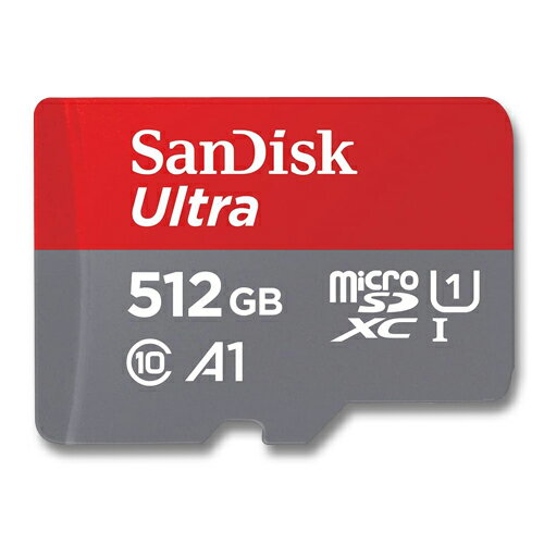 SanDisk マイクロSDカード 512GBmicroSDXC クラス10 UHS-I150MB/s A1対応SDSQUAC-512G-GN6MN