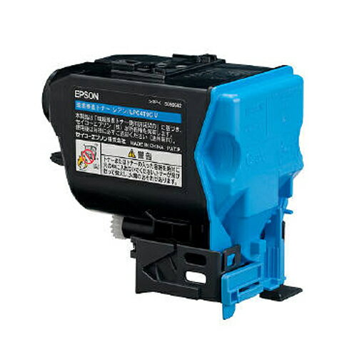 Rakuten - トナーカートリッジエプソン LPC4T9CV シアン 純正品環境推進トナーカートリッジ【代引き不可】
