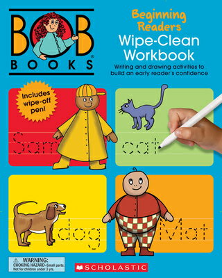 Bob Books - Wipe-Clean Workbook: Beginning Readers Phonics, Ages 4 and Up, Kindergarten (Stage 1: St BOB BKS - WIPE-CLEAN WORKBK BE （Bob Books） Lynn Maslen Kertell