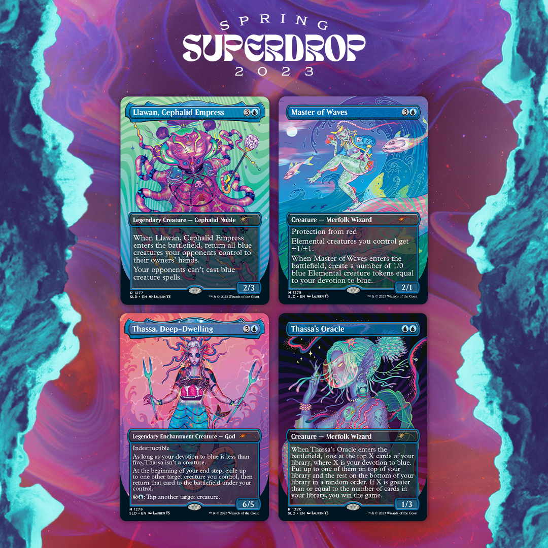 【クレジットカード決済限定】　マジック：ザ・ギャザリング Secret Lair Spring Superdrop 2023 Cool Ocean Breeze