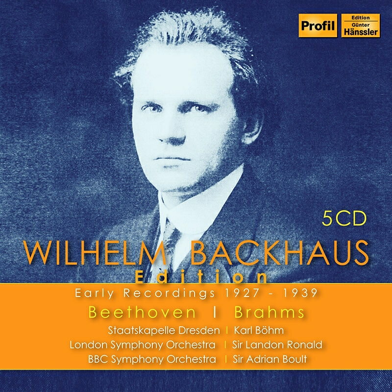 【輸入盤】ヴィルヘルム・バックハウス・エディション　1927〜1939年録音集（5CD）