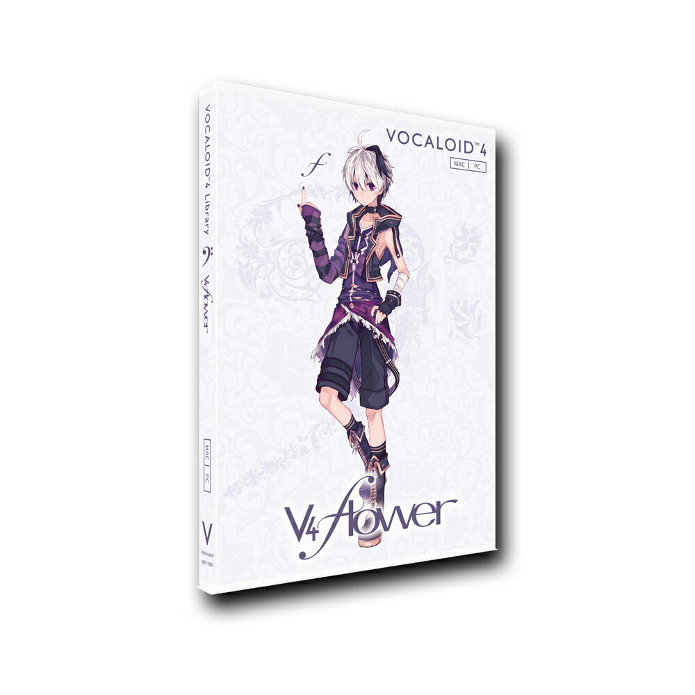 VOCALOID4 Library v4 flower 単体版