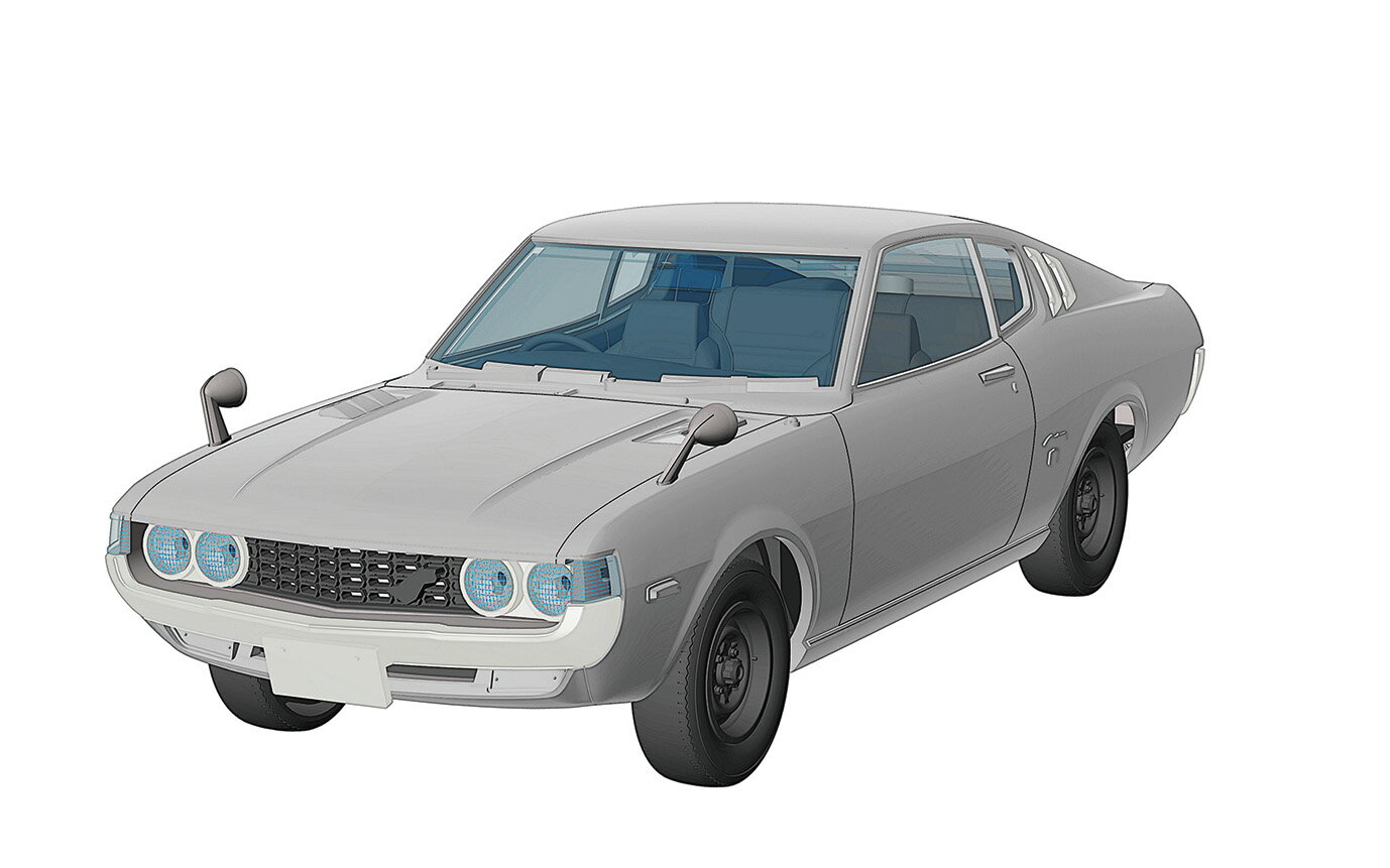 1/32 トヨタ セリカ LB 1600GT ソシアルシルバー 【EM01-SS】 (プラモデル)
