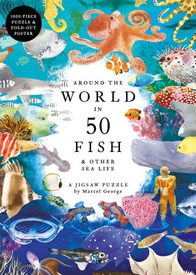 Around the World in 50 Fish 1000 Piece Puzzle AROUND THE WORLD IN 50 FISH 10 [ Helen Scales ]