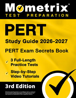 Pert Study Guide 2026-2027 - Pert Exam Secrets Book, 8 Full-Length Practice Tests, Step-By-Step Vide