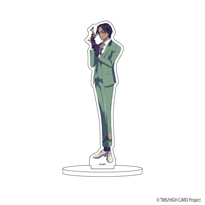 キャラアクリルフィギュア「HIGH CARD」05/ヴィジャイ・クマール・シン(公式イラスト)【グッズ】