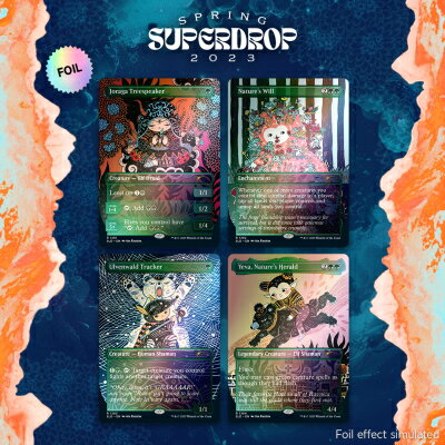 【クレジットカード決済限定】　マジック：ザ・ギャザリング Secret Lair Spring Superdrop 2023 Nature is Adorable Foil Edition