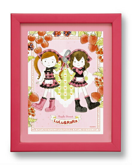 フレーム・デコ シリーズ #40C フライパン（ピンク）