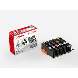 【キヤノン純正】 キヤノン インクタンク BCI-381s+380s/5MP(小容量)