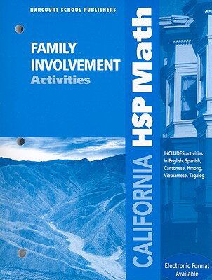 Harcourt School Publishers Math: Family Involevelement Activities Grade 6 HARCOURT SCHOOL PUBLS MATH （Harcourt School Publishers Math） [ Harcourt School Publishers ]
