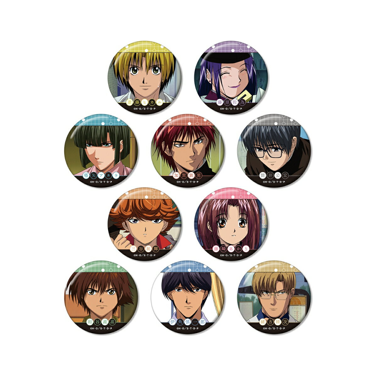 TVアニメ「ヒカルの碁」トレーディング場面写缶バッジ(BOX＝10個)