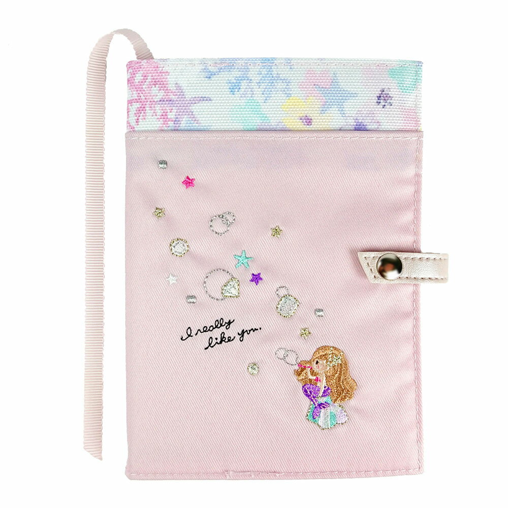 2019年 手帳 ハッピーメイクダイアリー A6 フェアリー/人魚姫 38007 ピンク