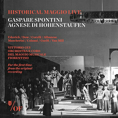 【輸入盤】『ホーエンシュタウフェンのアニェーゼ』全曲 ヴィットリオ・グイ&フィレンツェ五月祭、ウドヴィク、フランコ・コレッリ、他(1954 モノ