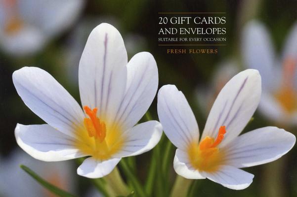 Fresh Flowers Notecards: 20 Gift Cards and Envelopes Suitable for Every Occasion [With Envelope] NOTECARDS-FRESH FLOWERS-20PK [ Peony Press ]