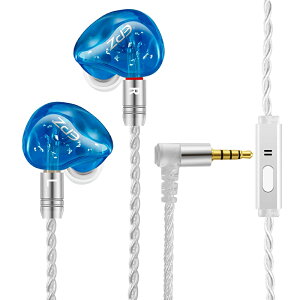EPZ(イーピージー) 有線カナル型イヤホン K1 ブルー 【3.5mm/リモコン・マイク対応/HiFiサウンド/ノイズキャンセリング対応】通販