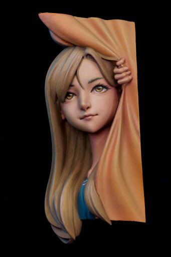オリジナルリアルフィギュアのご案内です。
レジン製、一体成型のバストフィギュア
全高約5.5cm（台座を含む）台座付き
(原型: Lilim氏 Painting: 村上圭吾氏)

・ホビー系商品についての諸注意
メーカー都合により発売の大幅な延期が発生する可能性がございます。
予約商品についてはメーカーから順次入荷次第の発送となります。メーカー公表の発売日とは異なる場合がございますのでご了承ください。【対象年齢】：【商品サイズ (cm)】(高さ）：5.5