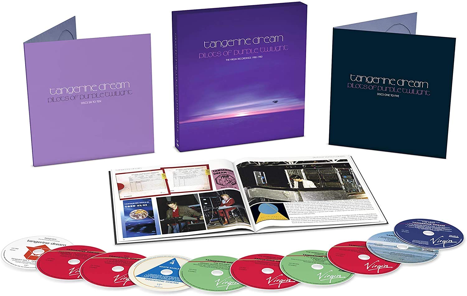 【輸入盤】Pilots Of Purple Twilight: The Virgin Recordings 1980-1983 (10CD) Tangerine Dream