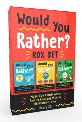 Would You Rather Box Set: 3 Book Bundle for Ages 8-12 (Perfect Christmas Gift and Stocking Stuffer WOULD YOU RATHER BOX SET （Would You Rather ） Lindsey Daly