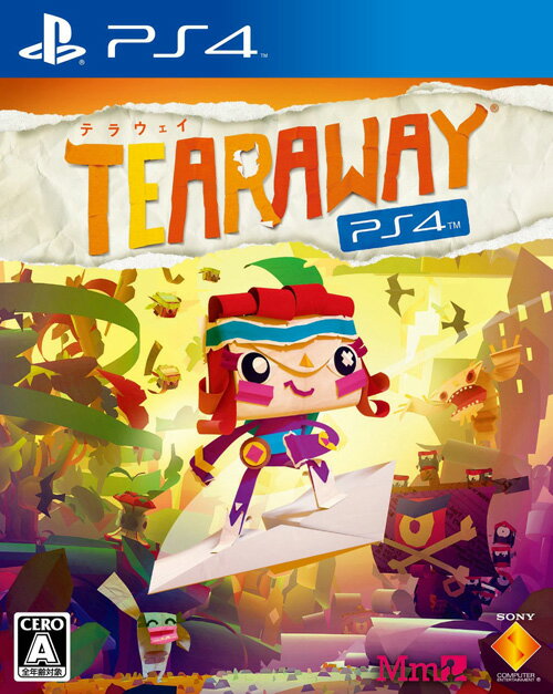 Tearaway PlayStation4のパッケージ画像