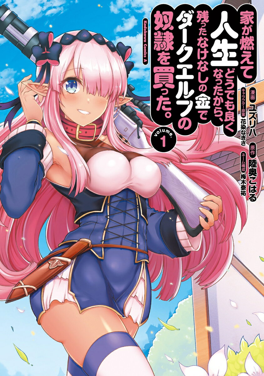 家が燃えて人生どうでも良くなったから、残ったなけなしの金でダークエルフの奴隷を買った。 1巻
