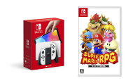 【セット商品】Nintendo Switch（有機ELモデル） Joy-Con(L)/(R) ホワイト＋スーパーマリオRPG